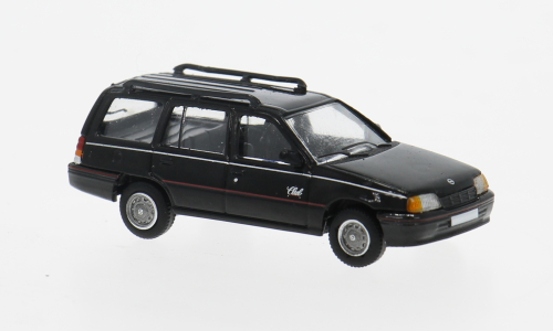 Opel Kadett E Carav schwarz PCX87 1:87
